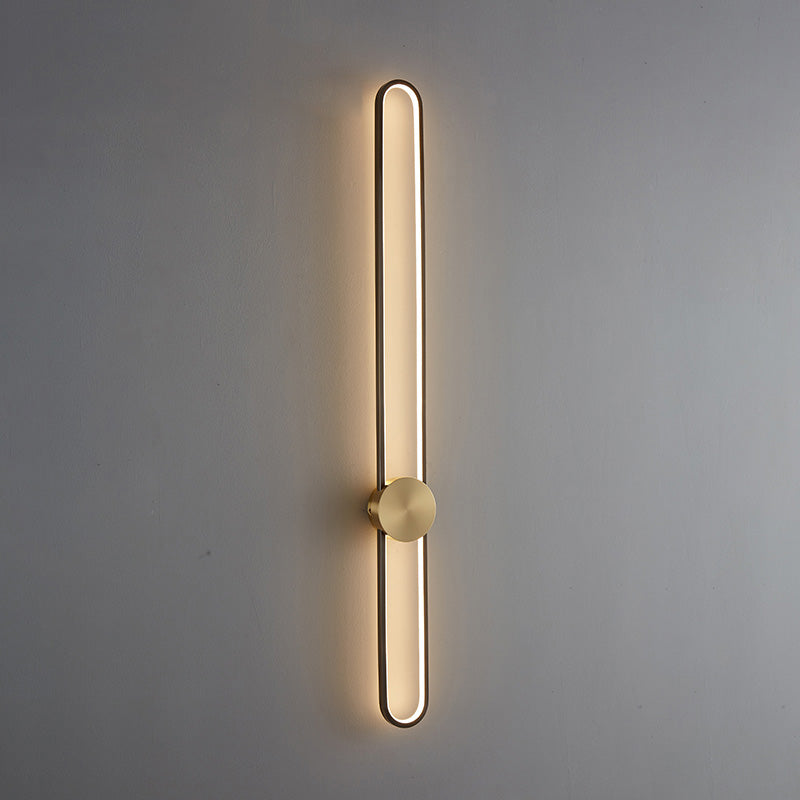 WOMO Long Oval LED Wall Sconce-WM6032