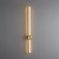 WOMO Long Oval LED Wall Sconce-WM6032