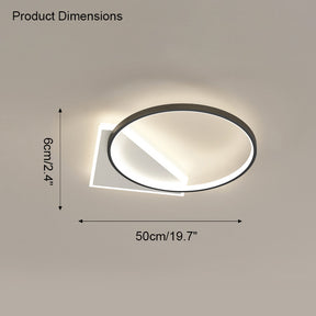 WOMO Geometric Flat Ceiling Light-WM1031