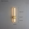 WOMO Long Oval LED Wall Sconce-WM6032 thumbnail