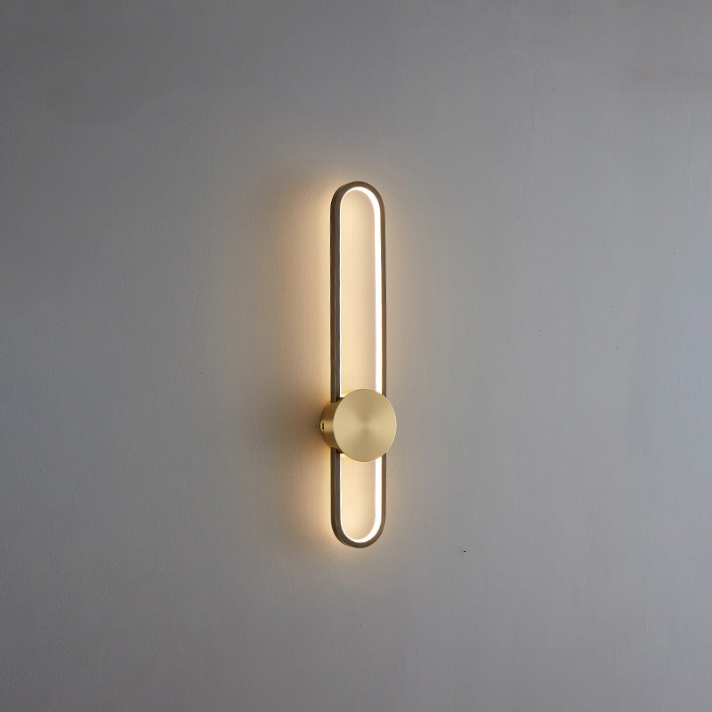 WOMO Long Oval LED Wall Sconce-WM6032