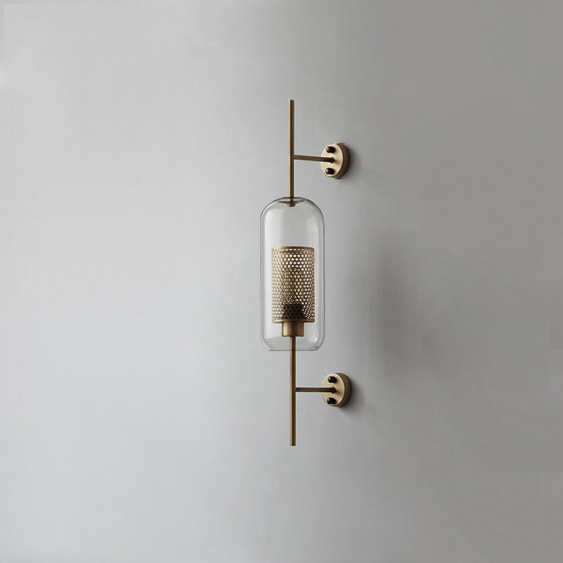 WOMO Industrial Hurricane Wall Sconce-WM6031