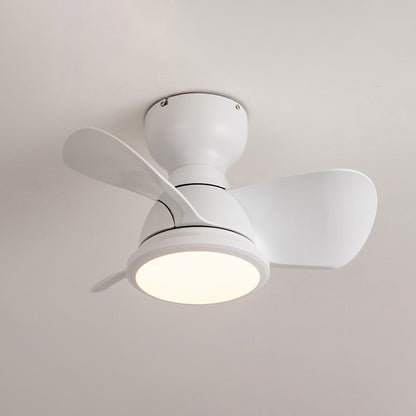 WOMO Small Low Profile Ceiling Fan Lamp-WM5096