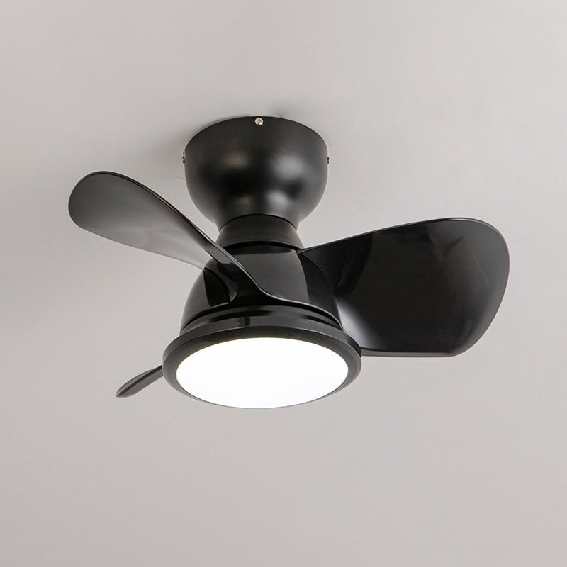 WOMO Small Low Profile Ceiling Fan Lamp-WM5096