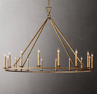 WOMO Candelabra Round Chandelier – Openwork