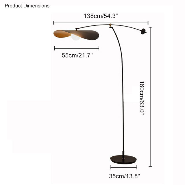 WOMO Hat Antilever Floor Lamp-WM7014