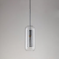 WOMO Elegant Round/Cylinder Glass Pendant Light-WM2095