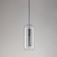 WOMO Elegant Round/Cylinder Glass Pendant Light-WM2095