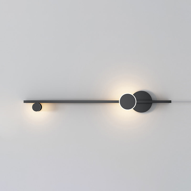 WOMO Long Linear Wall Sconce with Shelf-WM6072