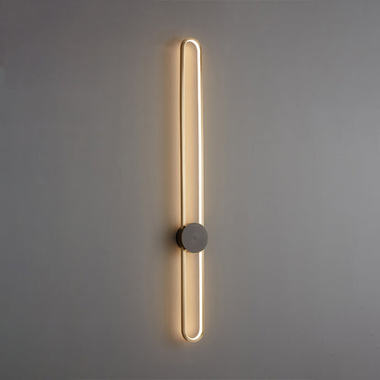 WOMO Long Oval LED Wall Sconce-WM6032