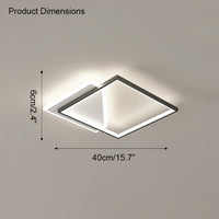 WOMO Geometric Flat Ceiling Light-WM1031
