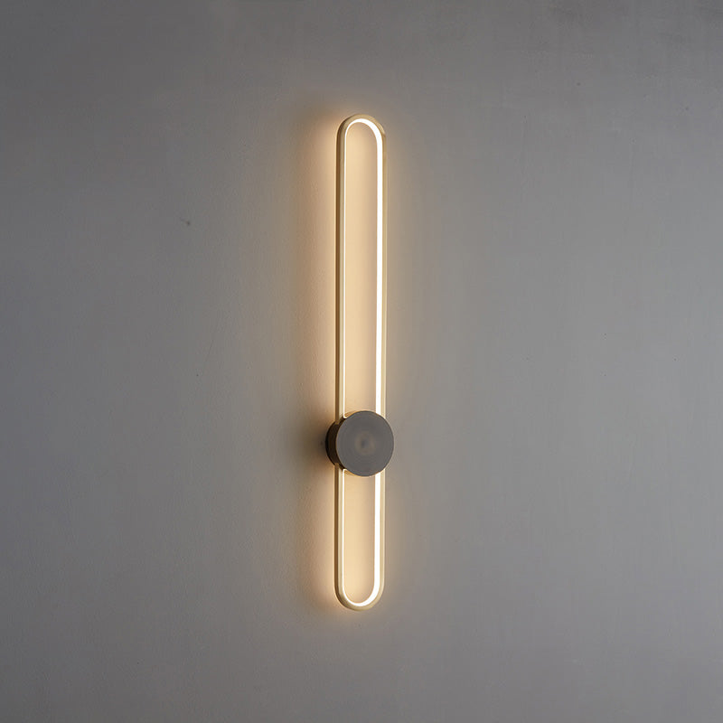 WOMO Long Oval LED Wall Sconce-WM6032