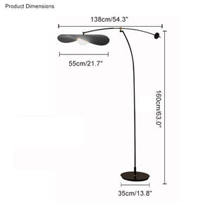 WOMO Hat Antilever Floor Lamp-WM7014