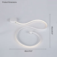 WOMO Long Snake LED Wall Sconce-WM6017