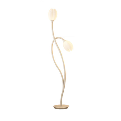 WOMO 2-bulb Flower Floor Lamp-WM7070