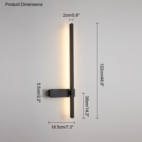 WOMO Adjustable Linear Wall Sconce-WM6066