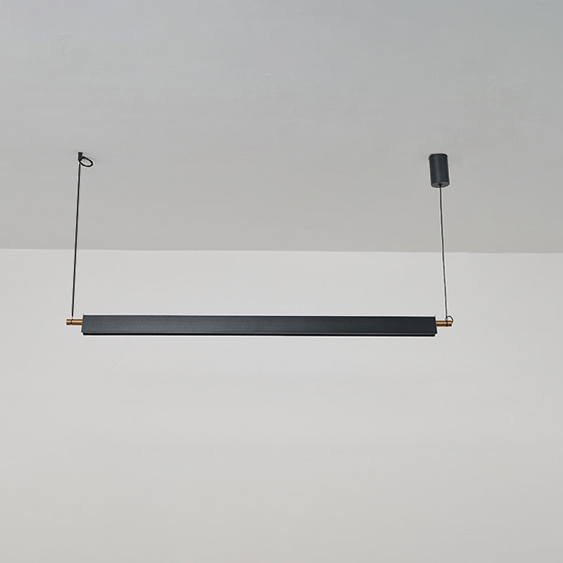 WOMO Black Linear Pendant Light-WM2182