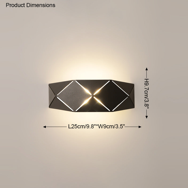 WOMO Cool Half Shade Ultra Modern Wall Sconce-WM6101