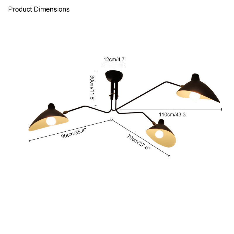 WOMO Arms Chandelier-WM2057