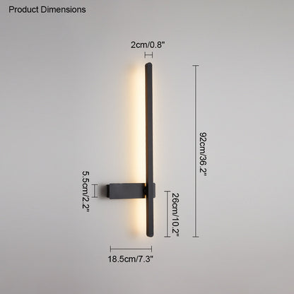 WOMO Adjustable Linear Wall Sconce-WM6066