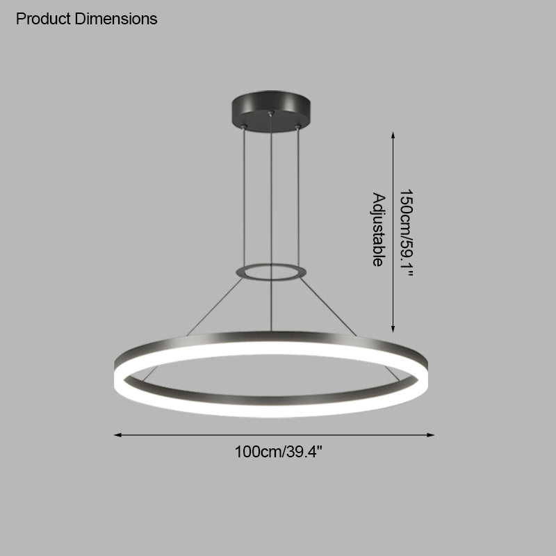 WOMO Circular Led Chandelier-WM2170