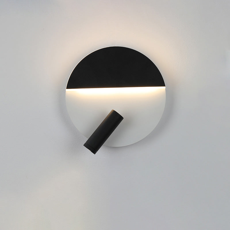 WOMO Round/Square Wall Sconce with Spotlight-WM6081