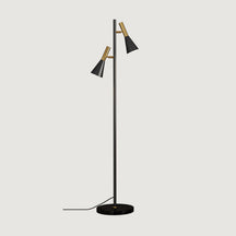 WOMO 2-bulb Adjustable Pole Floor Lamp-WM7067