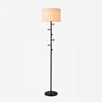 WOMO Coat Rack Tree Floor Lamp-WM7065