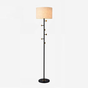 WOMO Coat Rack Tree Floor Lamp-WM7065