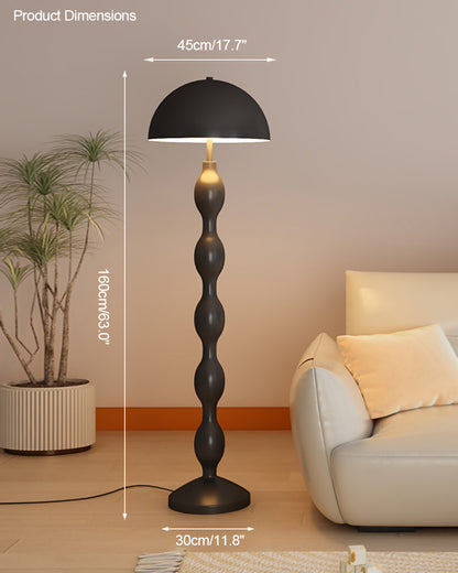 WOMO Dome Spindle Floor Lamp-WM7072