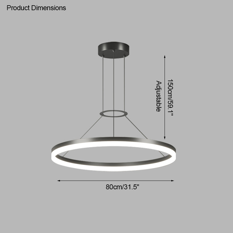 WOMO Circular Led Chandelier-WM2170