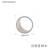 WOMO Moon Accent Wall Sconce-WM6073 thumbnail