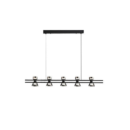 WOMO Brass Linear Chandelier-WM2225