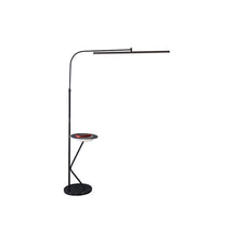 WOMO Linear Reading Floor Lamp with Charging Tray-WM7061