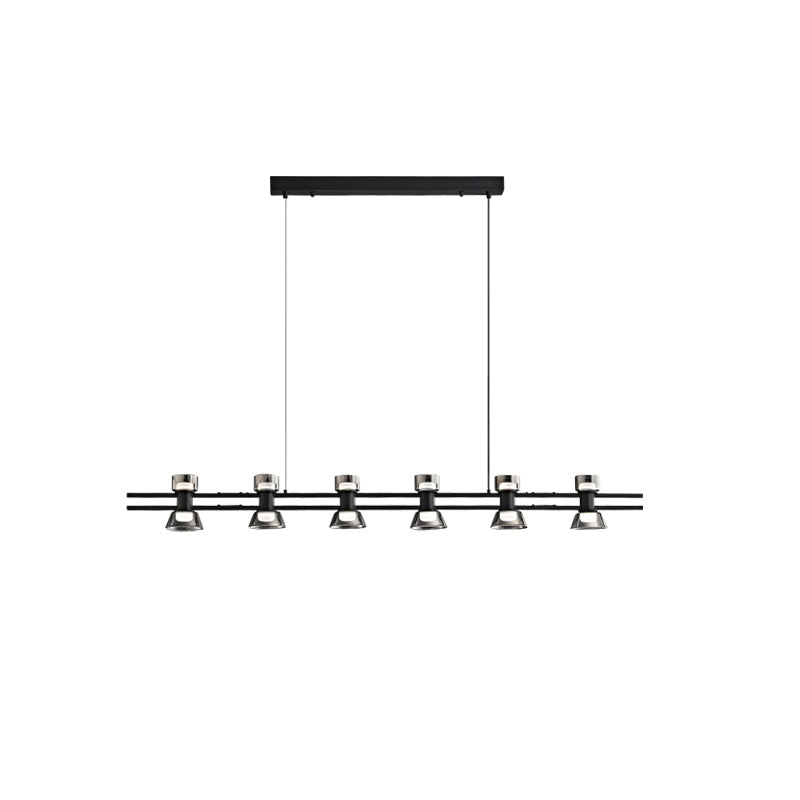 WOMO Brass Linear Chandelier-WM2225