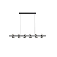 WOMO Brass Linear Chandelier-WM2225