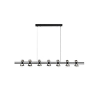 WOMO Brass Linear Chandelier-WM2225