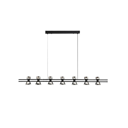 WOMO Brass Linear Chandelier-WM2225