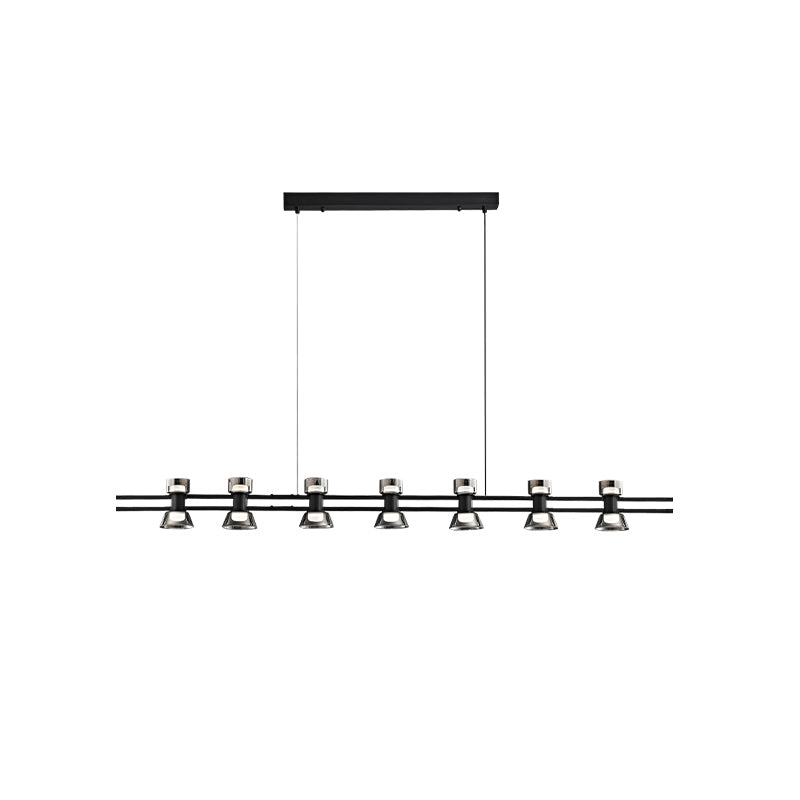 WOMO Brass Linear Chandelier-WM2225