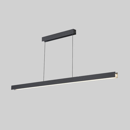 WOMO Contemporary Black Linear Led Pendant Light-WM2281