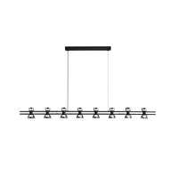 WOMO Brass Linear Chandelier-WM2225