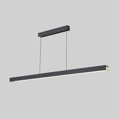 WOMO Contemporary Black Linear Led Pendant Light-WM2281