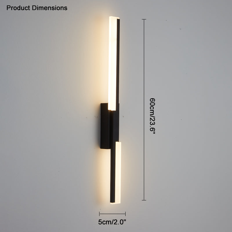 WOMO Double bar Led Wall Sconce-WM6076