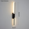 WOMO Double bar Led Wall Sconce-WM6076 thumbnail
