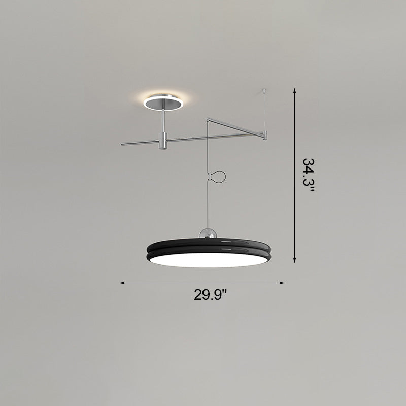 WOMO Disc Offset Pendant Light-WM2251