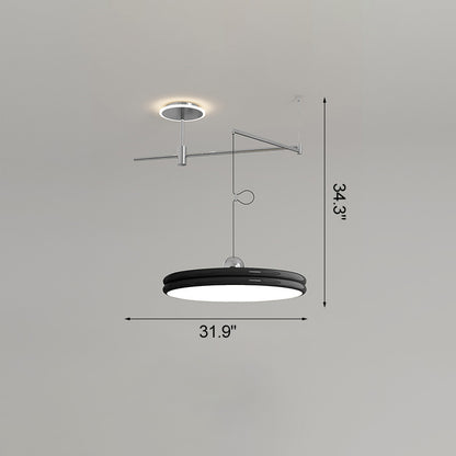 WOMO Disc Offset Pendant Light-WM2251