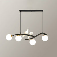 WOMO Branching Frosted Glass Bubble Chandelier-WM2258
