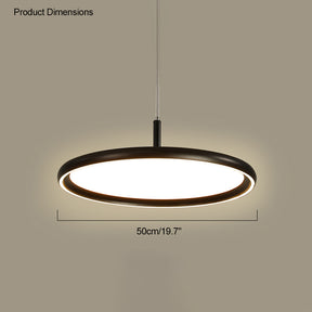 WOMO Flat Disc Pendant Light-WM2214