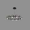 WOMO Modern Candle Round Chandelier-WM2218 thumbnail