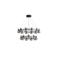 WOMO Modern Pillar Candle Round Chandelier-WM2224